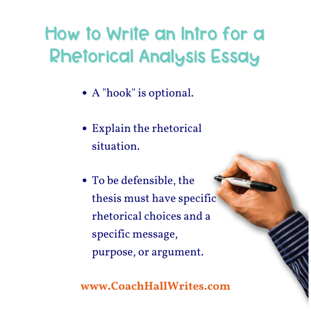 how to write a rhetorical essay